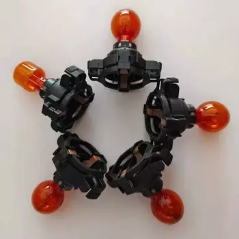 1 шт., PY24W 12190 12190NAC1 12 В 24 Вт, янтарная Автомобильная Передняя и задняя индикаторная лампа E4 для BMW, автомобильные аксессуары