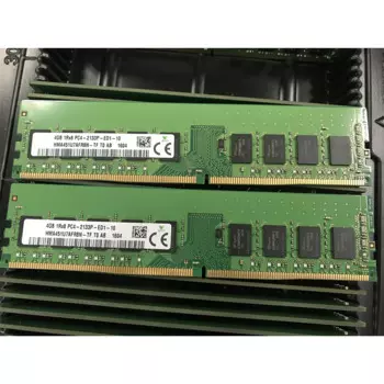 1 шт. RAM 4 ГБ 4G 1RX8 PC4-2133P-ED1 DDR4 2133 ECC UDIMM для памяти SK Hynix, высокое качество