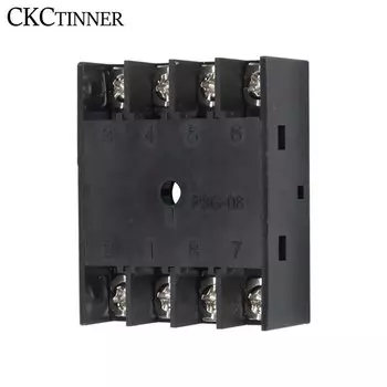1 шт., релейная база, 8pin для DH48S ST3P, MK2 P, основа для розетки H3CR