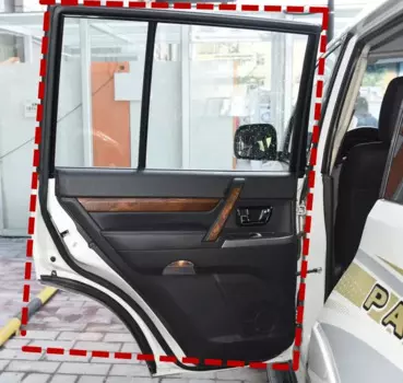 1 шт. Резиновая Дверь с зажимами для Pajero V70, резиновая уплотнительная прокладка для Montero V90, Защитное Резиновое уплотнение для Shogun V60 V80 Mr437147