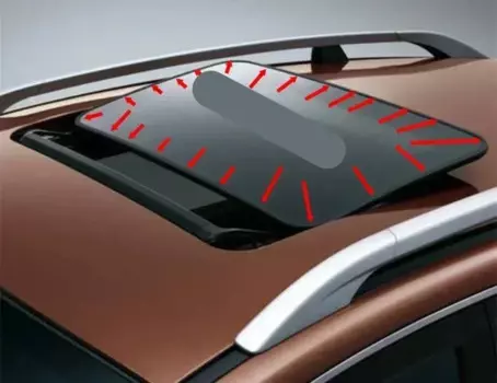 1 шт. резиновое стекло на крыше для Outlander CW 2007-2012, уплотнитель люка на крыше, защитная резина для Lancer 5852A003