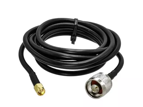 1 шт. RG58 Вилочная часть разъема SMA N Мужской Разъем RF коаксиальный кабель гибкий соединительный кабель для радио антенна 6 дюймов ~ возможностью погружения на глубину до 30 м