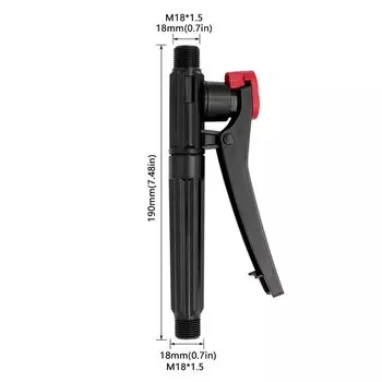 1 шт., ручка-распылитель, пластиковый ручной электрический распылитель, ручка для сада, сорняков, борьба с вредителями, сельскохозяйственный садовый инструмент, аксессуар