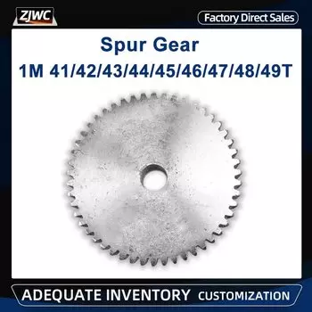 Прямозубая шестерня LSWCBE 1М 41/42/43/44/45/46/47/48/49T из углеродистой стали