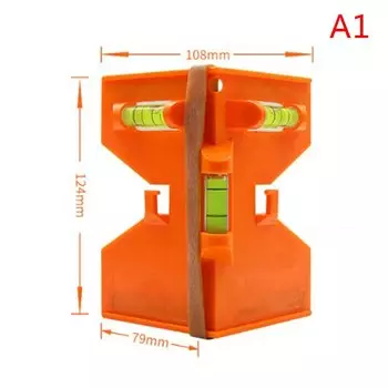 1 шт. складной цилиндрический уровень, высокоточный спиртовой пузырьковый уровень для труб 15x14x3 см