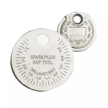 1 шт. Свеча зажигания, инструмент для измерения, монетного типа, 0,6-2,4 мм, диапазон свечей зажигания, датчик зазора, щуп, инструменты для ремонта автомобиля