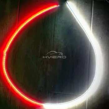 1 шт. светодиодная лента для двери автомобиля, стробоскопическая сигнальная лампа, белый, красный, сигнальная лампа для украшения, приветственная парковка, защита от столкновений, 12 В