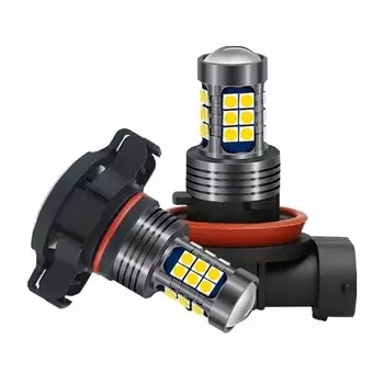 1 шт. светодиодные противотуманные фары 12 В лампы для автомобиля H8 H11 H10 9145 H16 9006 HB4 PSX24W 2504 9005 HB3 PSX26W P13W авто ходовые огни DRL