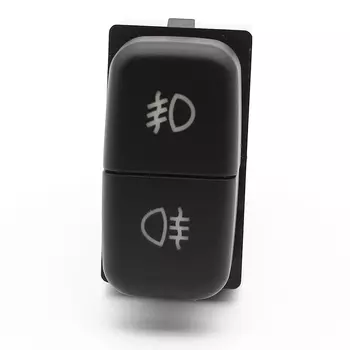 1 шт. светодиодный двойной переключатель передней и задней противотуманной фары, кнопка включения и выключения радара для Mitsubishi Pajero Triton ASX Lancer