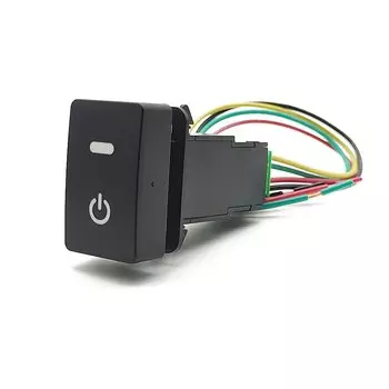 1 шт. светодиодный светильник, передний и задний противотуманный фонарь, зеркало, переключатель обогрева, кнопка включения и выключения для Honda Fit HRV CRV VEZEL 2017-2021 DC12V