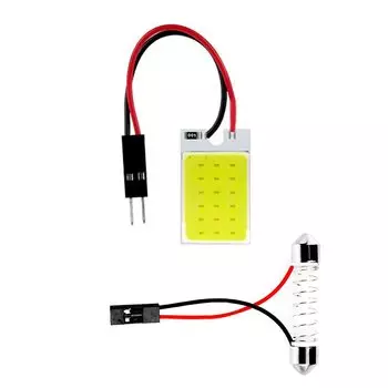 1 шт. T10 W5W Cob 18SMD 24SMD 36SMD 48SMD Автомобильные светодиодные лампы для чтения в салоне, купольный гирлянда 31 мм 39 мм 41 Лампа на панели автомобиля