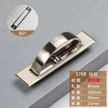 1 шт. татами скрытые дверные ручки телескопическая пружинная рукоятка встряхивание невидимая скрытая ручка шкафа матовая похлопывающая маленькая ручка