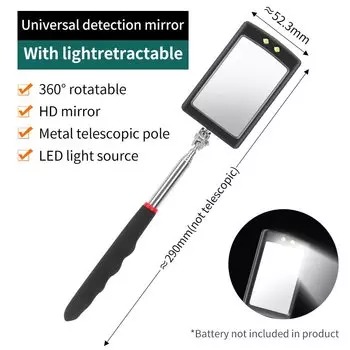 1 шт., телескопические зеркала для обнаружения дна автомобиля