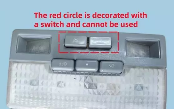 1 шт., только серая лампа для чтения для Delica PA00, внутренний верхний светильник для L400 PD00, внутренний купольный светильник на крыше для PB00 PC00 MR 768100