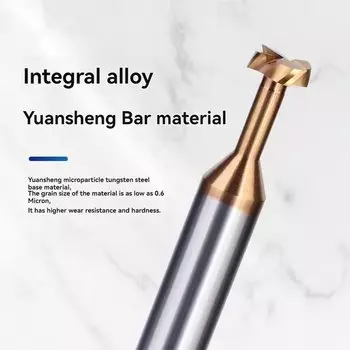 1 шт., твердосплавная сталь, Т-образный паз, фреза для металлической фрезы, фрезерный паз Т-образного типа, внешний диаметр 3 мм-12 мм, толщина 1,5-5 мм