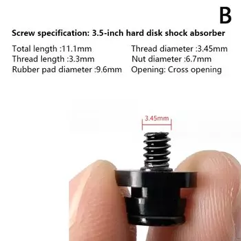 1 шт., ударопрочные винты для компьютера, 10 шт