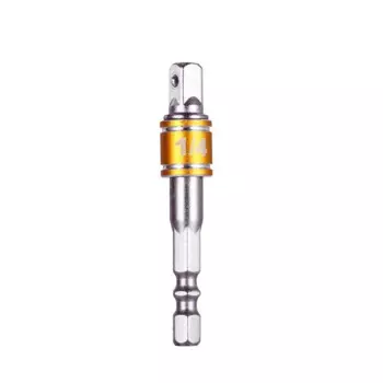 Удлинитель для дрели MORNYRAYMILKIWA 1/4 дюйма хромованадиевая сталь