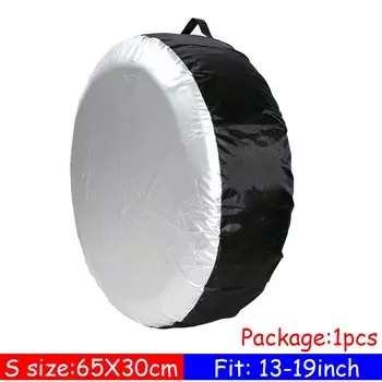 1 шт. универсальный чехол для автомобильного внедорожника 13-19 дюймов, чехол для запасного колеса, сумка для хранения запасных шин, сумка для хранения запасных шин, полиэстер, Оксфорд, чехол для покрышки на заказ