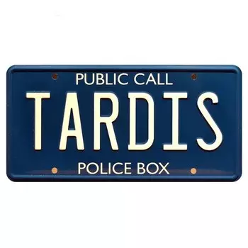 1 шт. устойчивые к царапинам Public Call Tardis номерной знак автомобильные наклейки виниловое окно багажника водонепроницаемая наклейка KK 14*7 см