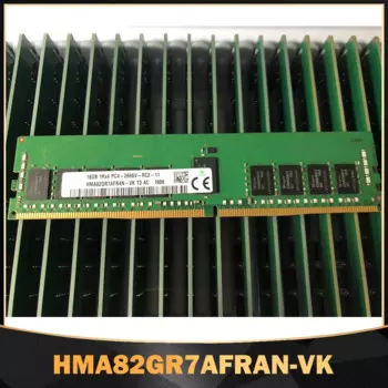 1 шт., высокое качество, 16 ГБ ОЗУ, 16 ГБ 1RX4 DDR4 PC4-2666V ECC REG для памяти SK Hynix HMA82GR7AFRAN-VK