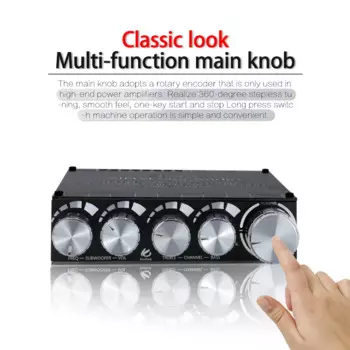 1 шт. XY-S100L AMP Bluetooth 5.0 2.1-канальный усилитель мощности аудио стерео сабвуфер плата усилителя 50WX2 + 100W динамик
