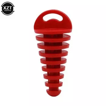 1 шт., заглушка для выхлопной трубы мотоцикла, выхлопная труба для мотокросса, резиновая заглушка для выпуска воздуха, глушитель, промывочная заглушка, защита для трубы