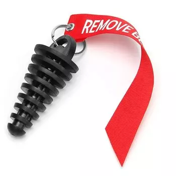 1 шт. заглушка выхлопной трубы мотоцикла, промывочная заглушка глушителя, защита трубы для мотокросса, заглушка выхлопной трубы, глушитель, ПВХ