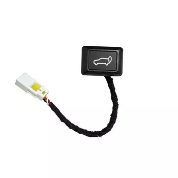 1 шт., замок задней крышки багажника автомобиля, ручка открывания багажника, переключатель багажника, кнопка открытия задней двери для автомобиля, автобуса, грузовика, автофургона