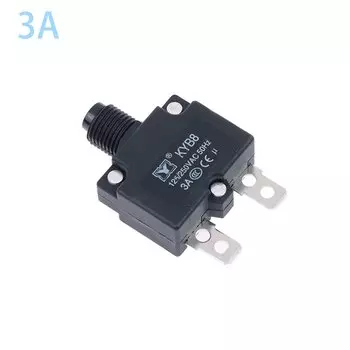 1 шт., защита от перегрузки KYB8 125/250VAC 3A 8A 12A 16A 20A