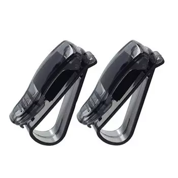 1 шт., зажим для автомобильных очков, автомобильные крепления, автомобильные принадлежности, ABS, автомобильный солнцезащитный козырек, солнцезащитные очки, оправа для очков, автомобильные аксессуары