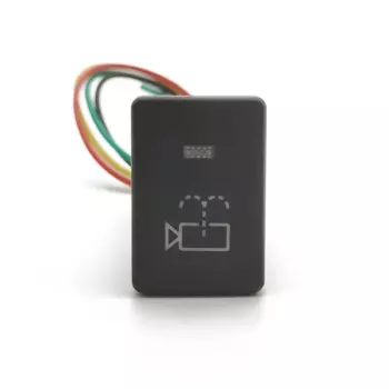 1 шт., зеленый светодиодный светильник, кнопка переключения омывателя камеры для Toyota Camry Prius Corolla PRADO RAV4 Vios 2010 2011 2012 2013 2014