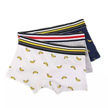 1 шт., женские трусы-боксеры с принтом бананов