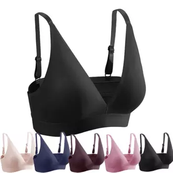 1 шт., Женский бесшовный бюстгальтер пуш-ап с глубоким V-образным вырезом