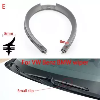 1 сменная Резиновая лента для стеклоочистителя Mercedes Benz W203 W202 W205 W206 W208 W245 W204 W211 W212 W140, стеклоочистители, аксессуары для лезвия