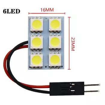 1 светодиодная панель 6/9/12/15/18/24/30/36/48 SMD 5050 T10 Ba9s c5w адаптер гирлянда купольная лампа для чтения аксессуары автомобильный двигатель DC12V