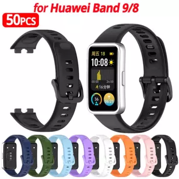 1 упаковка, силиконовый браслет для Huawei Band 9, ремешок для наручных часов Huawei Band 8/9, ремешок для наручных часов, официальный стиль