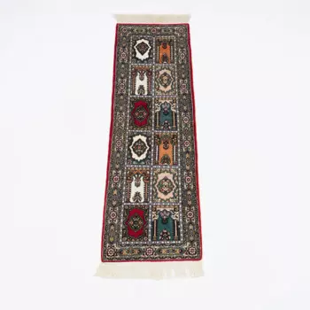 1 'x 3' маленький коврик, четырехсезонный коврик, шелковые ковры ручной работы (LJH035)