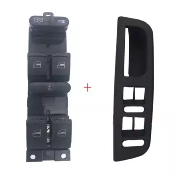 1J4 959 857D Кнопка стеклоподъемника для Jetta Golf Bora Passat B5 Seat Leon Toledo 1999 2000 2001 2002 2003 2004 2005 2006