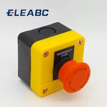 1НО+1НЗ кнопочный переключатель аварийной остановки