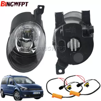 1pai автомобильные противотуманные фары в сборе 12 В для VW Volkswagen Caddy III 2010-2015 светодиодные линзы противотуманные фары дневные ходовые огни 30 Вт 6000LM