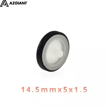 1 шт. 14,5 мм x 5x1,5 кассетная лента для сиденья, натяжной ролик для аудиомагнитофона, T-колесный плеер, стерео резиновый винтажный для Pioneer Nakamichi