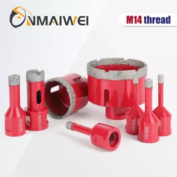 Набор алмазных коронковых сверл Onmaiwei 6-100 мм