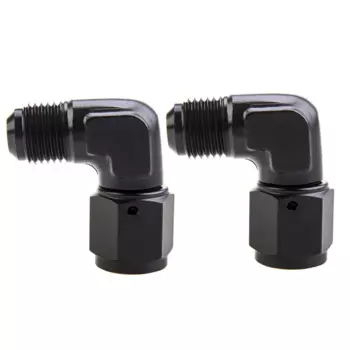 1 шт. алюминиевый AN6 AN8 AN10 «папа» и «мама» на 90 градусов, поворотная муфта, фитинг для трансформации топливного масла, фитинги
