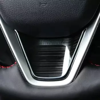 1 шт. накладки на руль автомобиля из углеродного волокна для Toyota Camry V70 70 2018 2019 2020 2021 2022, аксессуары для украшения Sport Se