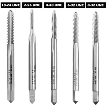 CHEERBRIGHT HSS 6542 прямые машинные метчики 10-24 2-56 4-40 6-32 8-32 UNC