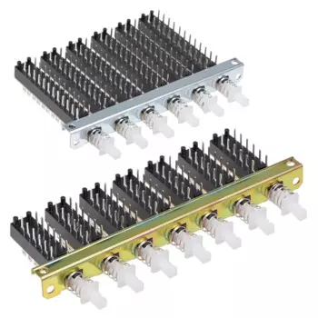 Блокировочный переключатель UXCELL, пластиковый, 6/12/18/24 контактов