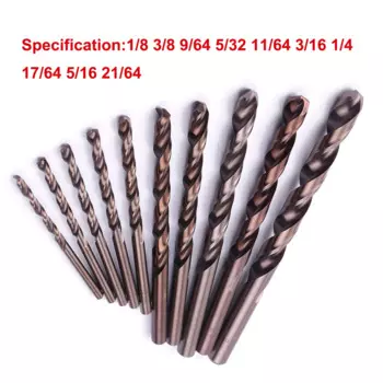 CHEERBRIGHT Спиральное сверло M35 HSS кобальтовое