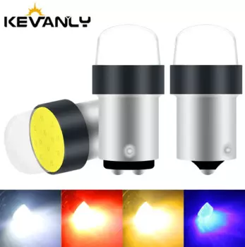 1 шт. 1157 Светодиодная лампа P21/5 Вт BAY15D PY21W 1156 BA15S P21W COB Светодиодная Автомобильная Стробоскопическая Лампа тормозной сигнал заднего хода дневные ходовые огни