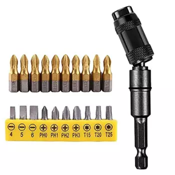 Магнитный поворотный держатель бит Tao Hua Yuan 1/4"