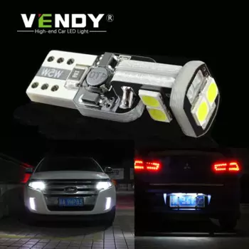 1 шт., автомобисветильник Светодиодная лампа Canbus W5W T10 194 2825 12 В